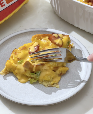 happy egg benedict casserole